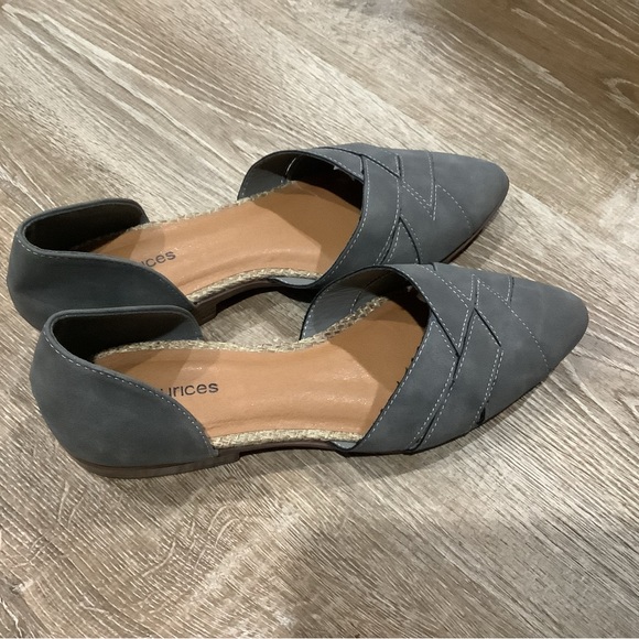 Women’s gray Maurices flats size 9 - Picture 2 of 4